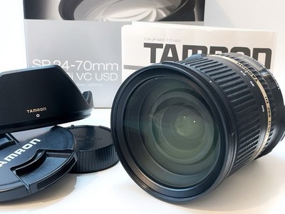 [MINT w/Box] TAMRON SP 24-70mm F2.8 Di VC USD 1:2.8 AF Lens From Japan