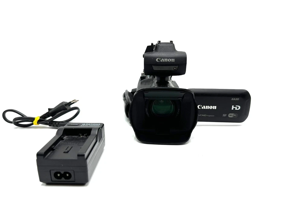 Canon XA20 - Full HD Camcorder - 20x Zoom - XLR - WLAN - guter Zustand - Bild 2 von 4
