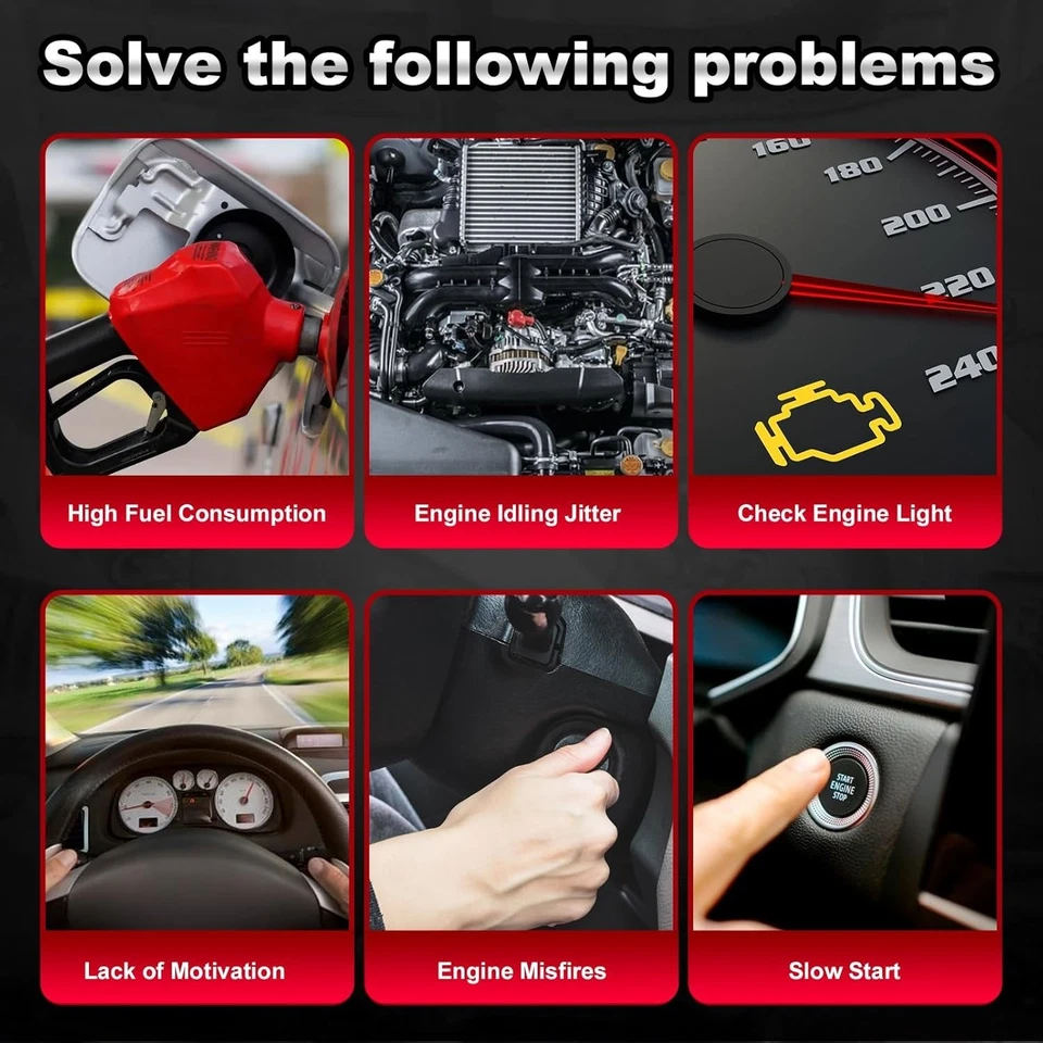 Juego de 4 paquetes de bobinas de encendido y bujías compatibles Hyundai Elantra 2016-2021 Foto 3 de 4