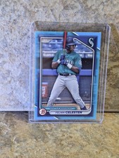 Felnin Celesten 2024 Bowman Prospects #BP-94 Sky Blue Border #d 327/499 Mariners