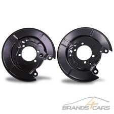 2x ATEC DECKBLECH BREMSSCHEIBE HINTEN FÜR NISSAN JUKE F15 QASHQAI J10 X-TRAIL 2
