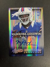 2013 Panini Absolute #165 Marquise Goodwin Spectrum Autographs Platinum /10
