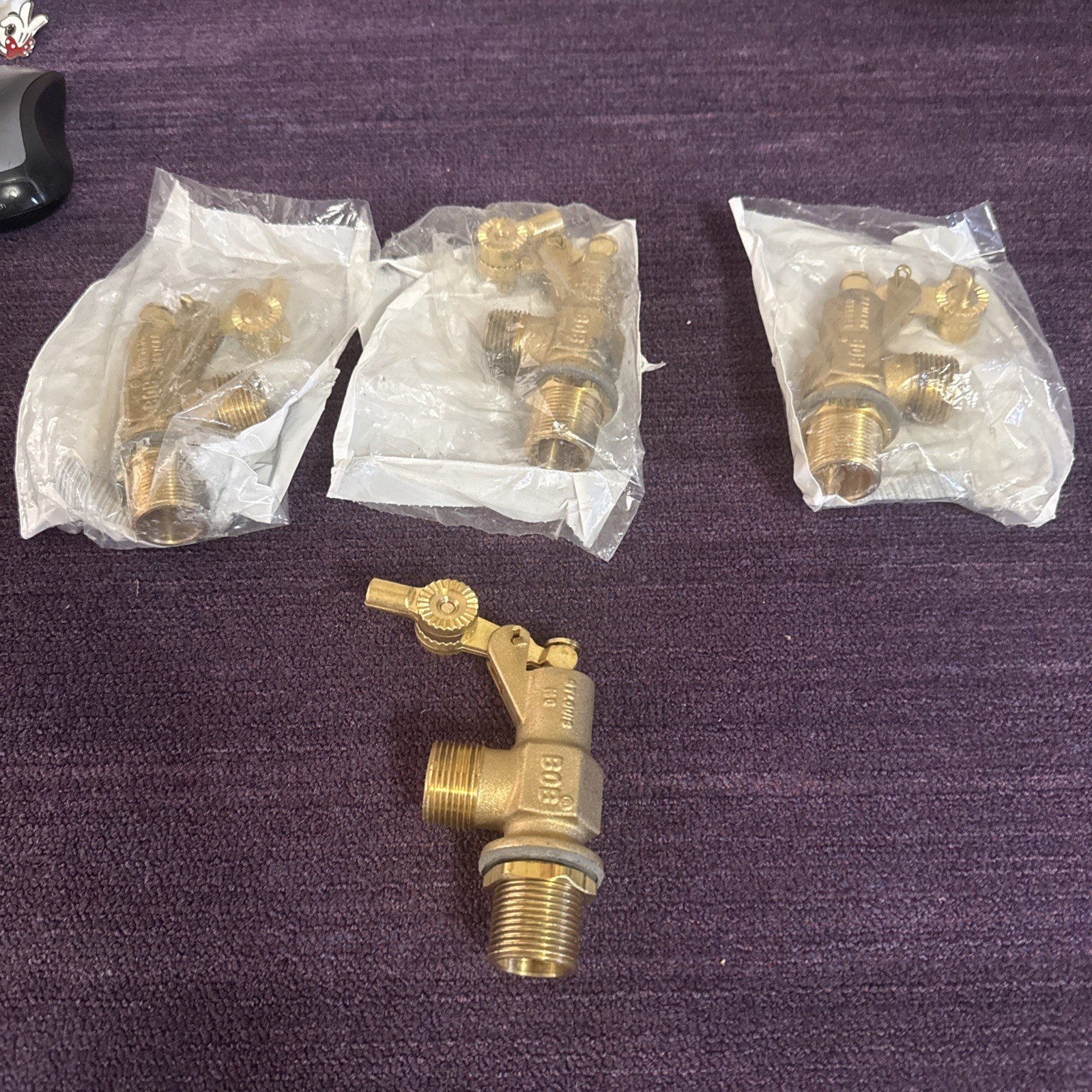 Bob R700-3/4 Float Valve, 3/4 In., Bulkhead, Brass ￼ Sold Individually