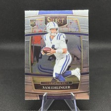 2021 Panini Select Concourse Sam Ehlinger RC #98 Indianapolis Colts Rookie