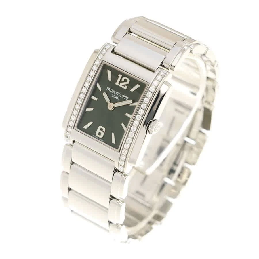 Reloj para mujer Patek Philippe Twenty~4 cuarzo diamante 4910-1200A-011 Foto 4 de 4