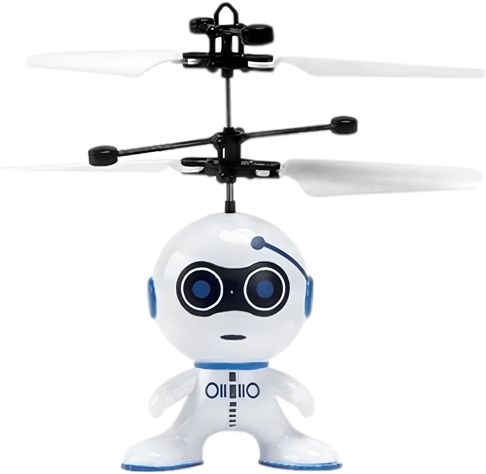 Robot Volador Juguete con Control Remoto, Recargable Inducción RC Drone-ENVÍO EE. UU. Foto 2 de 4