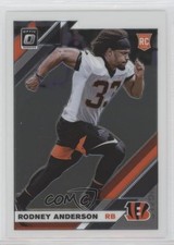 2019 Panini Donruss Optic Rookies Rodney Anderson #134 0q1p