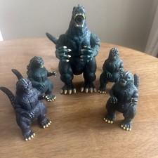 Vintage Trendmasters Godzilla Figures Lot of 5  1994 1995 Toho Monsters