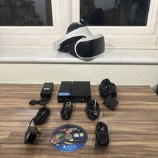 PlayStation VR PSVR V1 Headset Bundle – Camera, Processor Unit & Cables – Tested