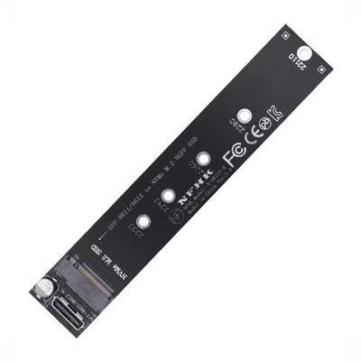 Card Single Oculink SFF-8612 SFF-8611 to M.2 Kit NGFF M-Key to NVME PCIe SSD ...