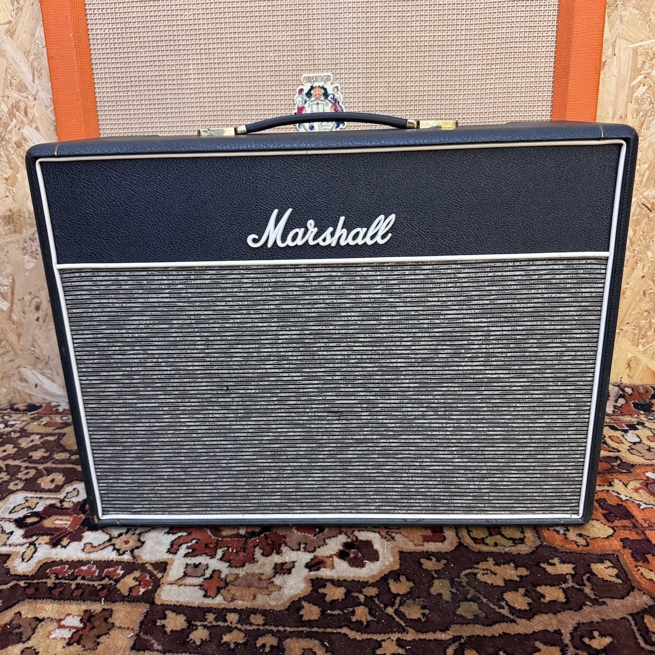 Vintage 1966 Marshall Transistor Pinstripe 2x10 18w Bluesbreaker Combo Amplifier
