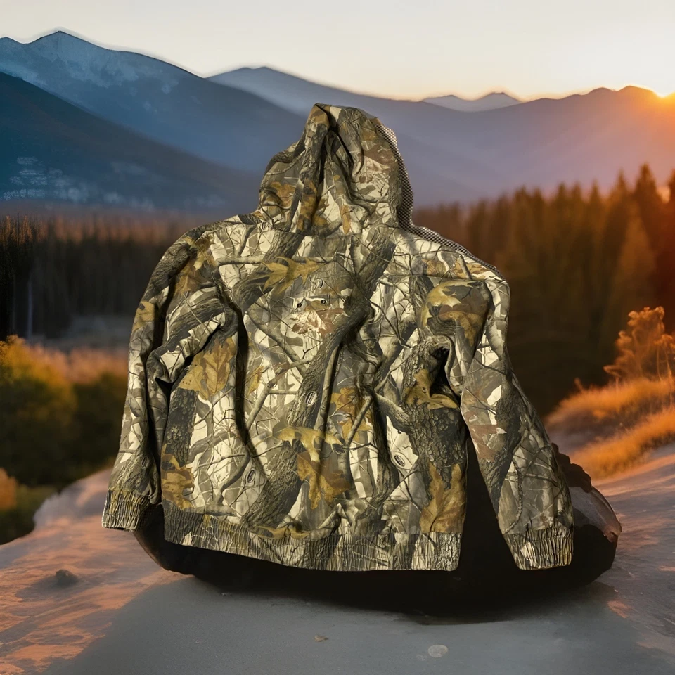 Outfitters Ridge Realtree Hardwood Camo Coat Mens Size XL Hunting Camouflage - Image 2 of 4