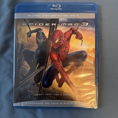 Spider-Man 3 (Blu-ray) DVD Disc Tested, Working Marvel