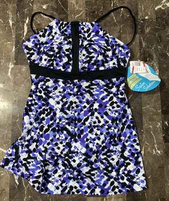 Swim Solutions Swimsuit Womens Size 14  Key Hole NWT