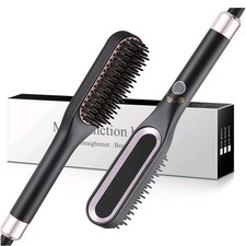 Mini Multi Functional Heated Comb Portable Hair Straightening Styling Tool