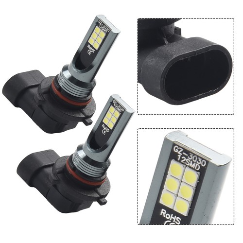 Brighten Up the Road with 2x 9006HB4 LED Fog Light Bulbs Super White 6000K - Picture 14 of 20