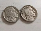 1936-P & D  Buffalo Indian Head Nickel Lot ~ Free Shipping!