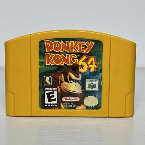 New ListingDonkey Kong N64 (Nintendo N64, 1997) TESTED/AUTHENTIC