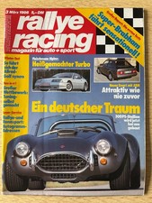 Rallye Racing Nr. 3 Ausgabe März 1986 Formel 1 Ford Escort Renault Turbo Golf