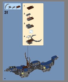 Lego 70736 Ninjago Dragon Seat Back