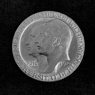 3 Mark Preußen 1910 "100 Jahre Universität Berlin" A Silber ss (J. 107)