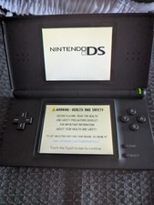 Nintendo DS Lite Black Handheld Console (read)