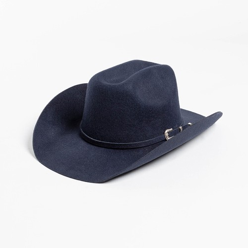 Women's 100% Wool Western Cowboy Hat Cowgirl Cap Roll-up Fedoras Caps Wool Belt - Picture 46 of 53