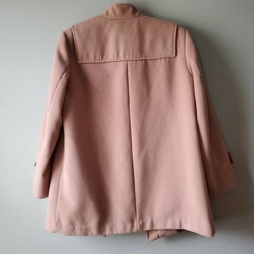 St. John Bay Camel Fleece Peacoat Toggle Button Coat Large - Picture 6 of 9