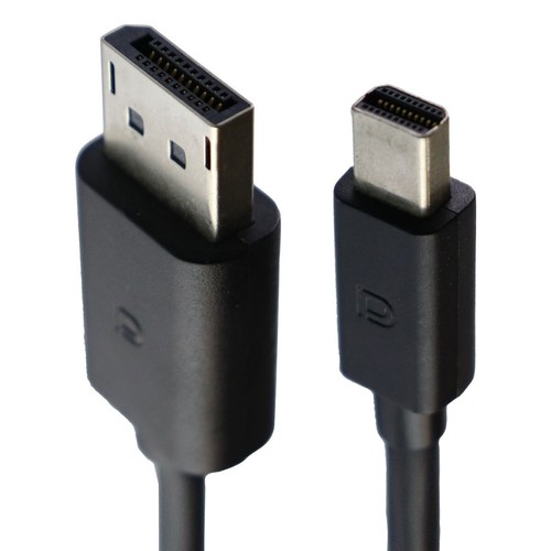 HOTRON (6-Foot) Mini DP DisplayPort to Male DisplayPort Cable - Black
