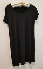 J.Jill Wearever Collection Scoop Neck Short Sleeve T-Shirt Dress Small Black