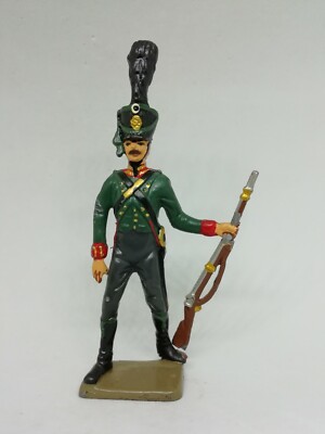 Figurine Starlux N°16 - Chasseur De La Garde En Grande Tenue, Premier Empire, 1:32 (60mm)