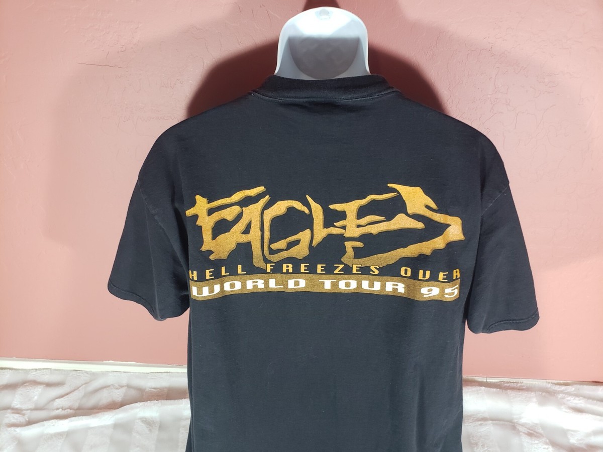 Vintage Eagles Hell Freezes Over T-Shirt USA 1995 Concert Tour