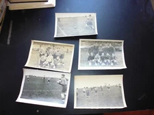Silver print: 5 photos football avant-garde Troyes Dawn year 40