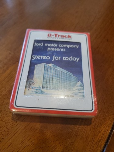 VERSIEGELT FORD MOTOR COMPANY STEREO FÜR HEUTE 8-SPUR PATRONE KASSETTE - Bild 3 von 8