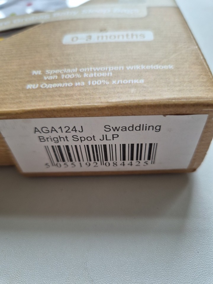 GRO SWADDLE 03 MONTHS Swaddling Bright Spot 100 Cotton Safe Snug Sleep Newborn eBay