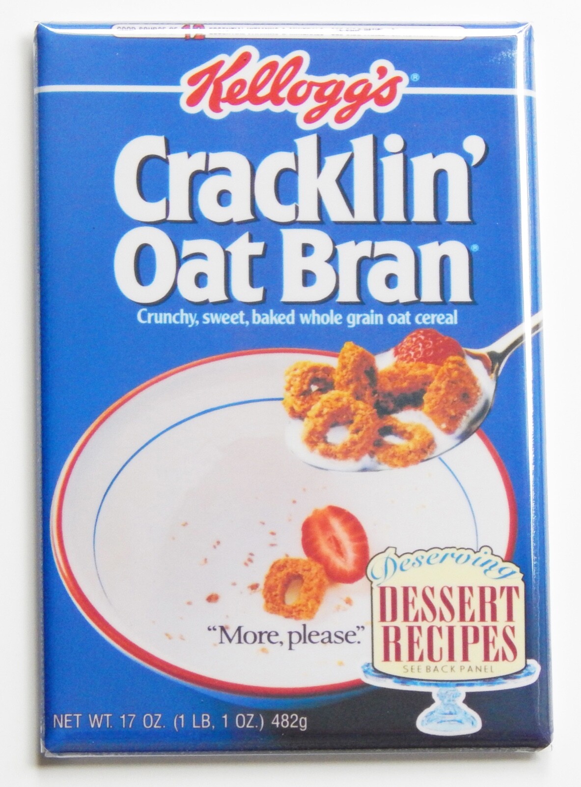 Cracklin' Oat Bran FRIDGE cereal box eBay