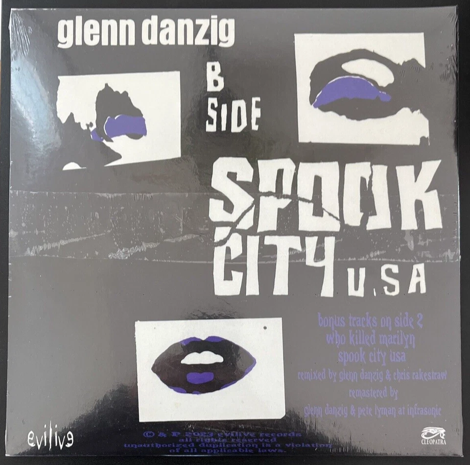 GLENN DANZIG WHO KILLED MARILYN? PURPLE SPLATTER VINYL LIMITED NEW SEALED MINT Foto 2 de 2