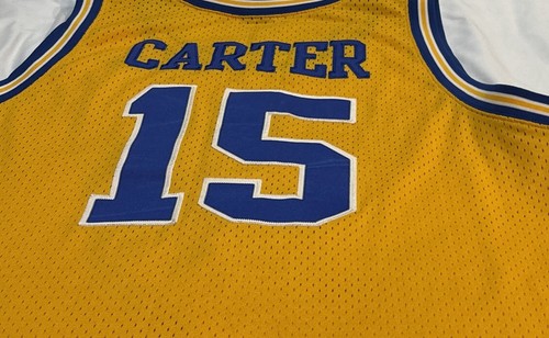 Vintage Nike 1995 Mainland Bucs High School Vince Carter #15 Jersey XXL Raptors - Picture 8 of 11