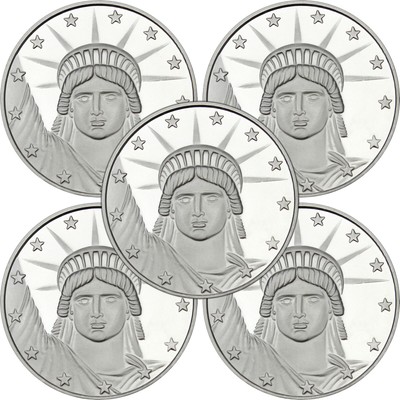 I4:Tube SilverTowne 1oz Silver Bar W// Sleigh /& Horses