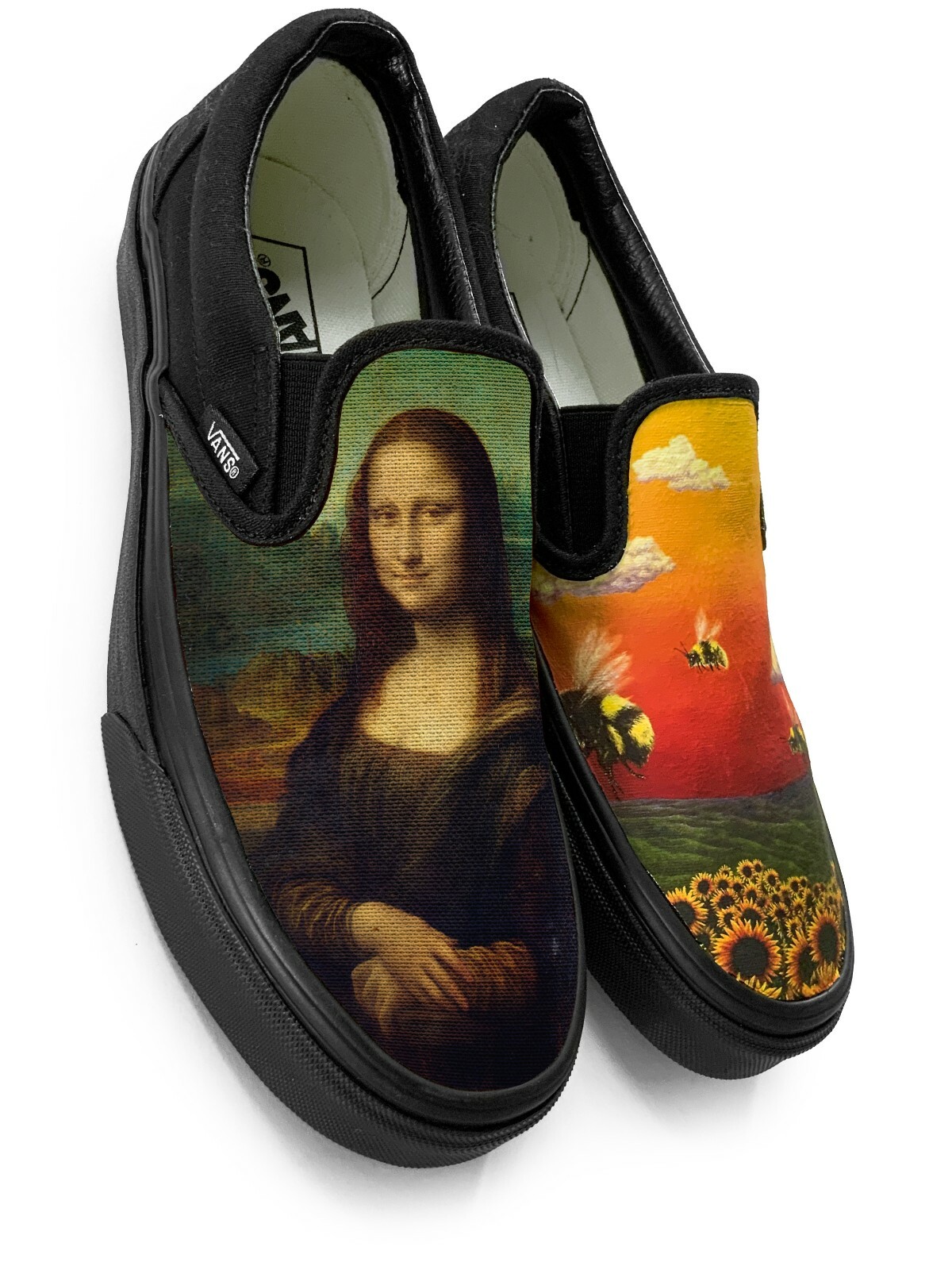 SAOLA Scarpe slip on furgoni Monna Lisa x Flower Boy