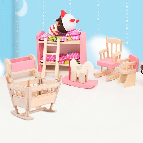 Diy Miniature Furniture Doll House Model Easter Basket Filler Baby Girls Gift - Picture 10 of 12