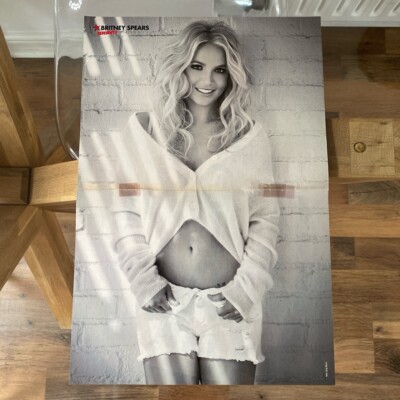 Britney Spears Memorabilia A3 Vintage Magazine Poster