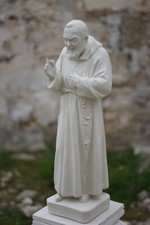 Statua Padre pio altezza 60cm in "cemento"
