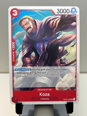 One Piece TCG Kingdoms of Intrigue OP04 Singles!!