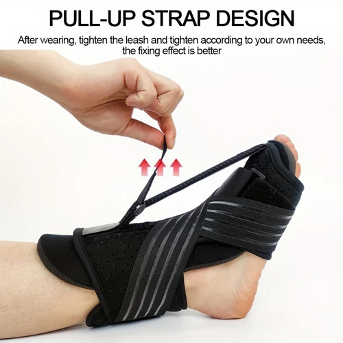 Plantar Fasciitis Night Splint Adjustable Straps Relief Night Splint - Picture 6 of 13