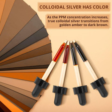   Colloidal Silver  500 PPM, 4 Oz 118Ml  Mineral Liquid Supplement  True...