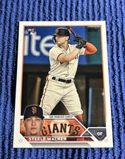 2023 Topps Series 1 Baseball #264 STEELE WALKER RC SF Giants