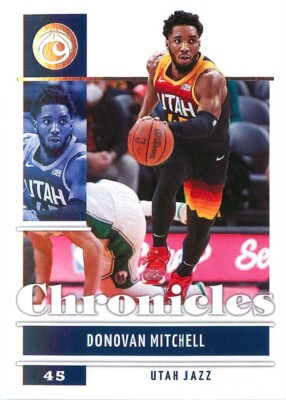 Donovan Mitchell 2021-22 Chronicles Basketball Card #19 Utah