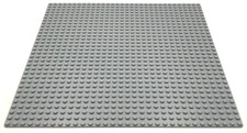 Lego New Light Bluish Gray Baseplate 32 x 32 Stud Part