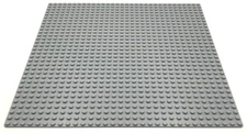 Lego New Light Bluish Gray Baseplate 32 x 32 Stud Part